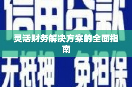 桃园灵活财务解决方案的全面指南