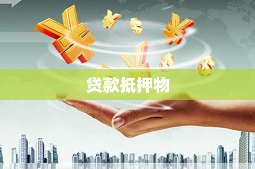 桃园贷款抵押物