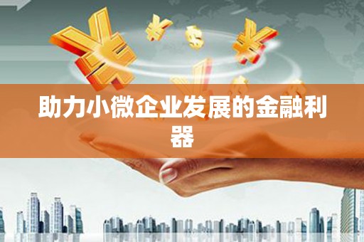 桃园助力小微企业发展的金融利器