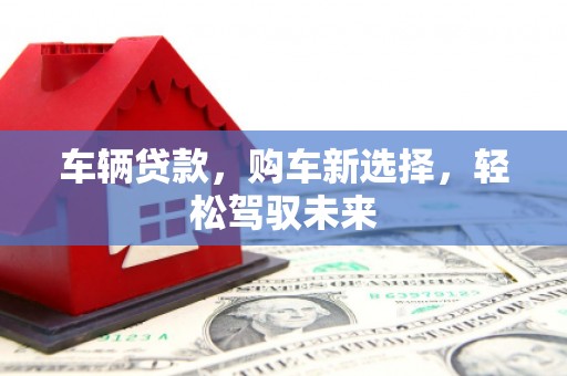 桃园车辆贷款，购车新选择，轻松驾驭未来
