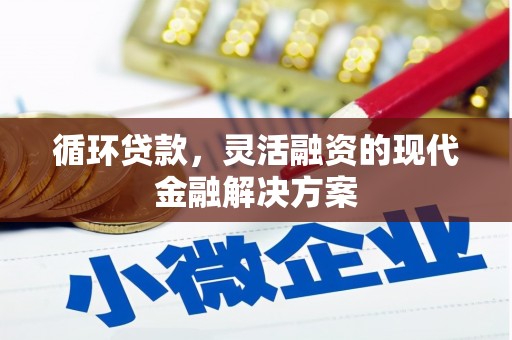 桃园循环贷款，灵活融资的现代金融解决方案