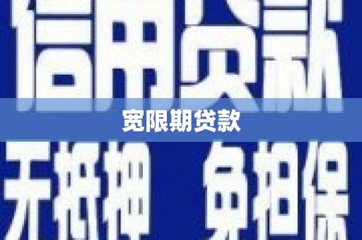 桃园宽限期贷款