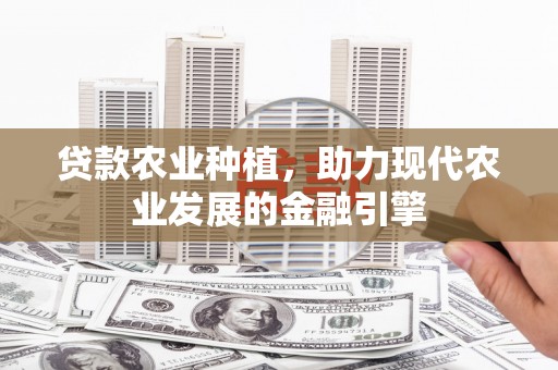 桃园贷款农业种植，助力现代农业发展的金融引擎