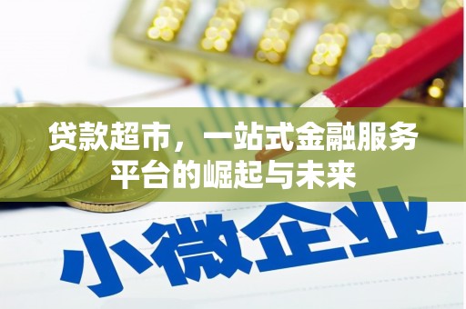 桃园贷款超市，一站式金融服务平台的崛起与未来
