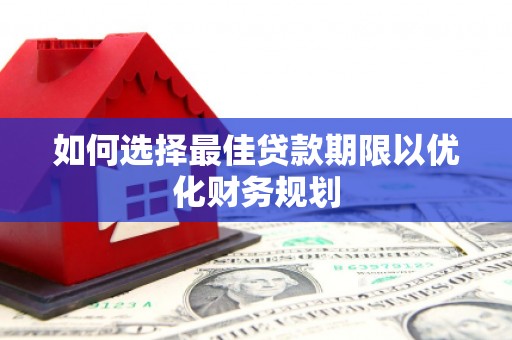 桃园如何选择最佳贷款期限以优化财务规划