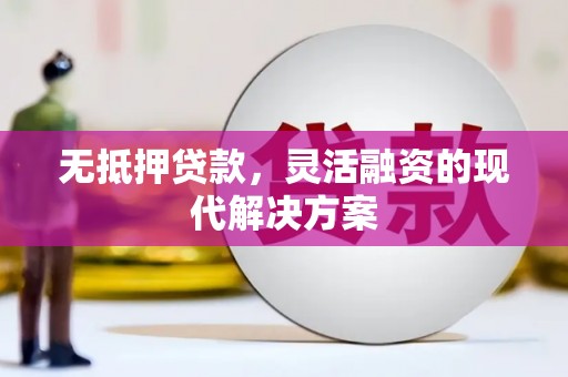 桃园无抵押贷款，灵活融资的现代解决方案
