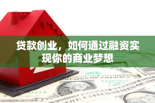 桃园贷款创业，如何通过融资实现你的商业梦想