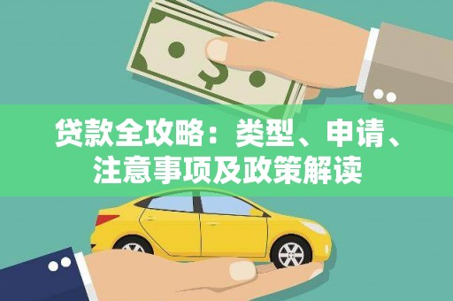 桃园贷款全攻略：类型、申请、注意事项及政策解读